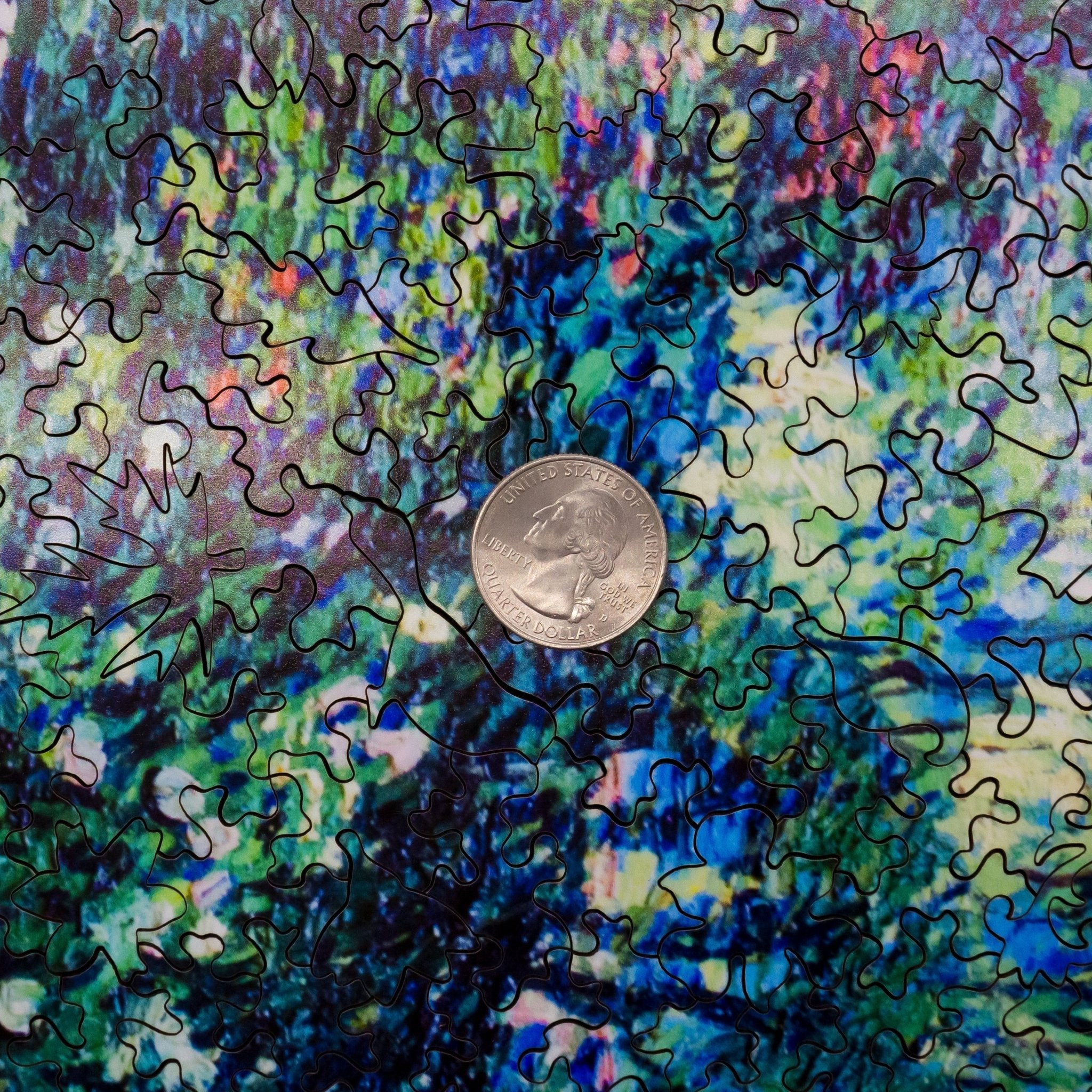 The Garden of the Asylum at Saint-Remy by Vincent Van Gogh (549 Piece Wooden Jigsaw Puzzle) - Nautilus Puzzles - Wooden Jigsaw Puzzles For Adults