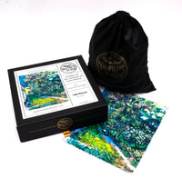 The Garden of the Asylum at Saint-Remy by Vincent Van Gogh (549 Piece Wooden Jigsaw Puzzle) - Nautilus Puzzles - Wooden Jigsaw Puzzles For Adults