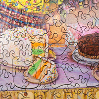 The Great County Fair Bake Off (301 Piece Wooden Jigsaw Puzzle) - Nautilus Puzzles - Wooden Jigsaw Puzzles For Adults