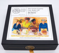 The Great County Fair Bake Off (301 Piece Wooden Jigsaw Puzzle) - Nautilus Puzzles - Wooden Jigsaw Puzzles For Adults