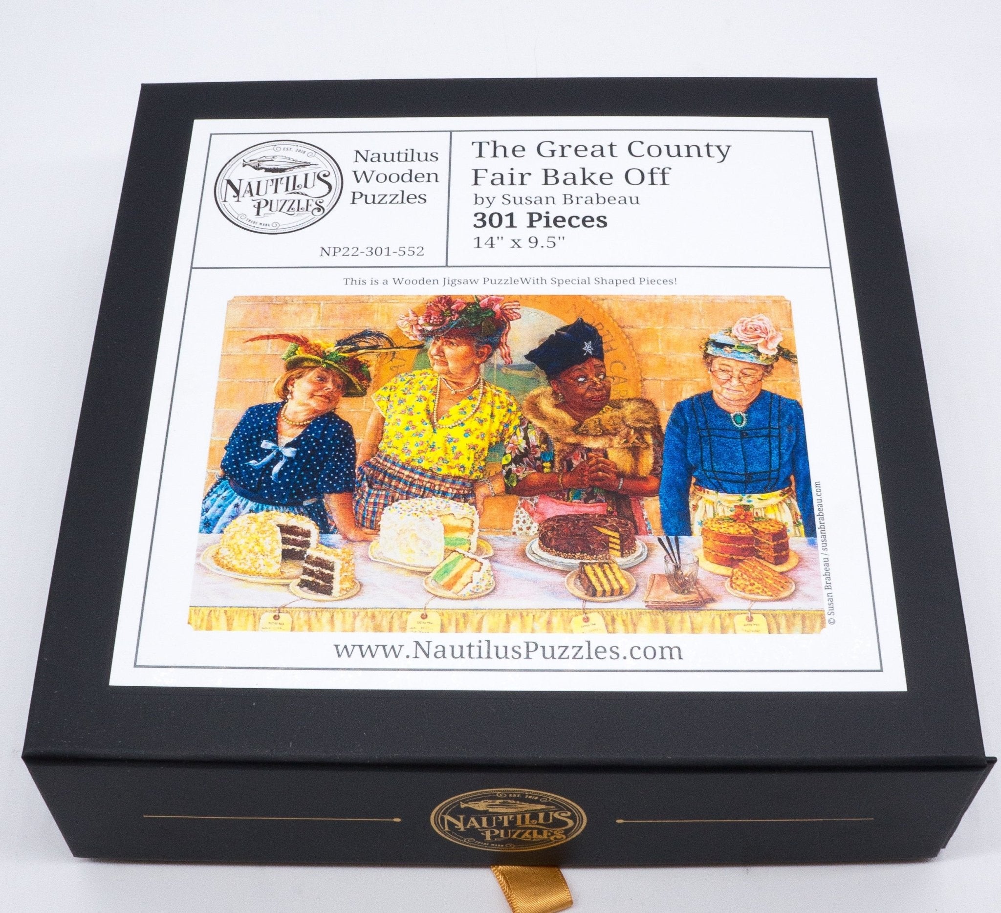 The Great County Fair Bake Off (301 Piece Wooden Jigsaw Puzzle) - Nautilus Puzzles - Wooden Jigsaw Puzzles For Adults