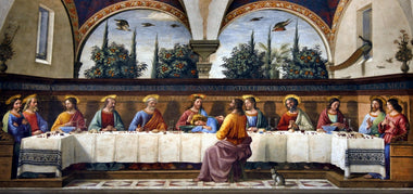 The Last Supper by Domenico Ghirlandaio (475 Piece Wooden Jigsaw Puzzle) - Nautilus Puzzles - Wooden Jigsaw Puzzles For Adults