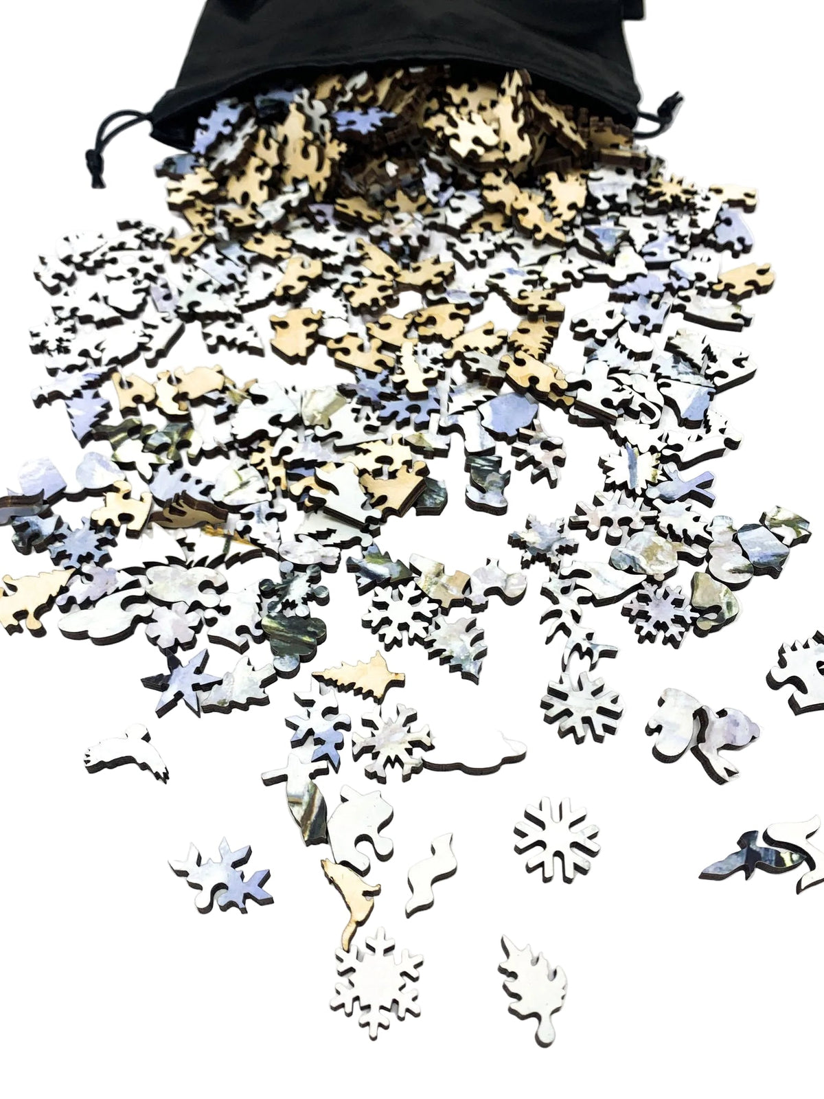 The Magpie by Claude Monet (490 Piece Wooden Jigsaw Puzzle) - Nautilus Puzzles - Wooden Jigsaw Puzzles For Adults