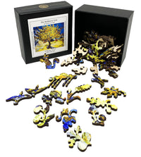 The Mulberry Tree by Vincent Van Gogh (50 Piece Mini Wooden Jigsaw Puzzle) - Nautilus Puzzles - Wooden Jigsaw Puzzles For Adults