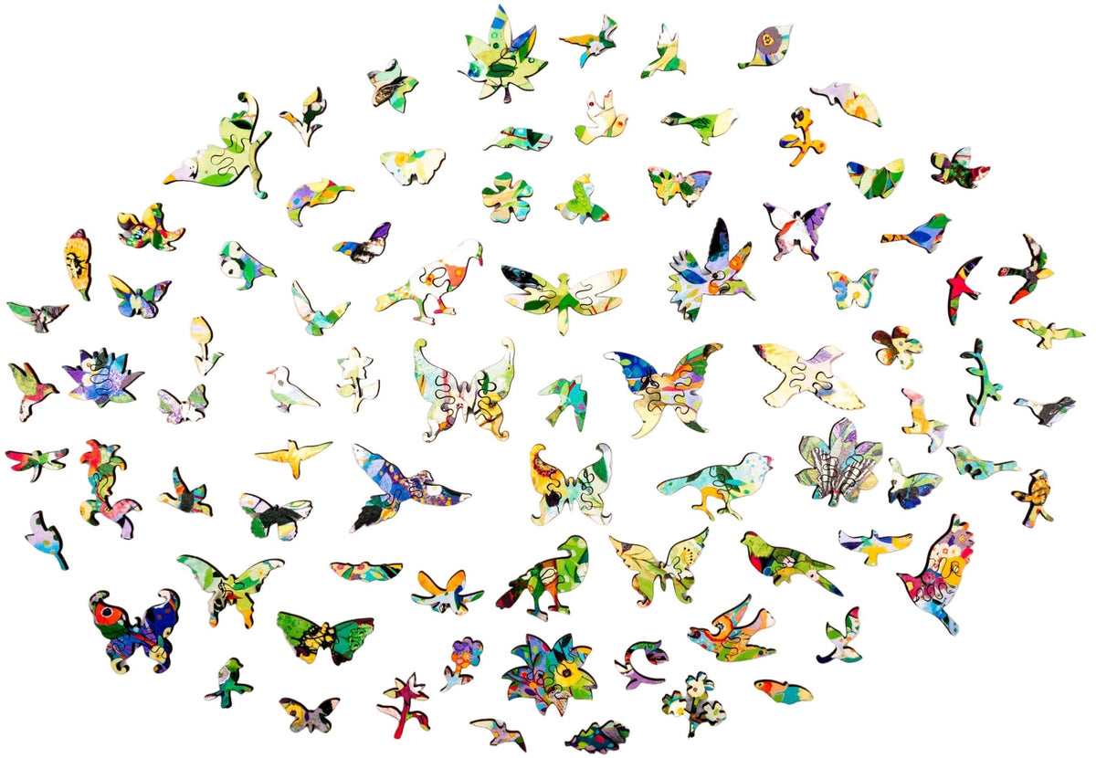 The Never Ending Story (602 Piece Wooden Jigsaw Puzzle for Adults) - Nautilus Puzzles - Wooden Jigsaw Puzzles For Adults