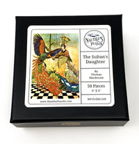 The Sultan's Daughter (50 Piece Mini Wooden Jigsaw Puzzle) - Nautilus Puzzles - Wooden Jigsaw Puzzles For Adults