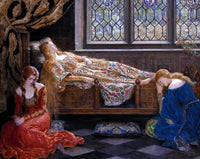 The Sleeping Beauty by John Collier (437 Piece Wooden Jigsaw Puzzle) - Nautilus Puzzles - Wooden Jigsaw Puzzles For Adults
