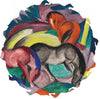 Three Horses, 1912 by Franz Marc (327 Piece Shaped Wooden Jigsaw Puzzle) - Nautilus Puzzles - Wooden Jigsaw Puzzles For Adults