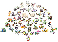 Treasure Box Toad (557 Piece Wooden Jigsaw Puzzle) - Nautilus Puzzles - Wooden Jigsaw Puzzles For Adults