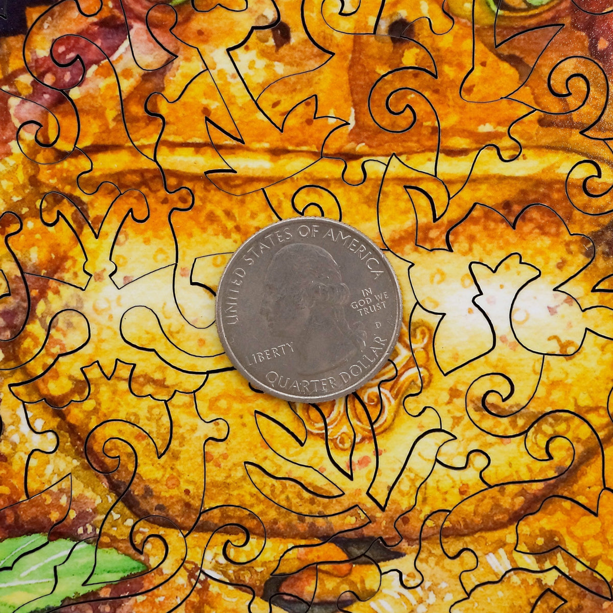 Treasure Box Toad (557 Piece Wooden Jigsaw Puzzle) - Nautilus Puzzles - Wooden Jigsaw Puzzles For Adults