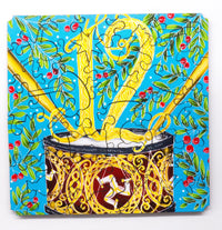 Twelve Drummers Drumming (50 Piece Mini Wooden Jigsaw Puzzle) - Nautilus Puzzles - Wooden Jigsaw Puzzles For Adults