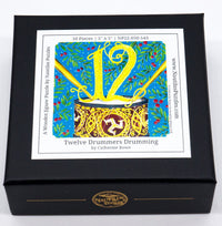 Twelve Drummers Drumming (50 Piece Mini Wooden Jigsaw Puzzle) - Nautilus Puzzles - Wooden Jigsaw Puzzles For Adults