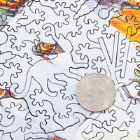 Up on the Rooftops (513 Pieces) Christmas Wooden Jigsaw Puzzle - Nautilus Puzzles - Wooden Jigsaw Puzzles For Adults