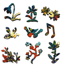 Vase With Summer Flowers (50 Piece Mini Wooden Jigsaw Puzzle) - Nautilus Puzzles - Wooden Jigsaw Puzzles For Adults