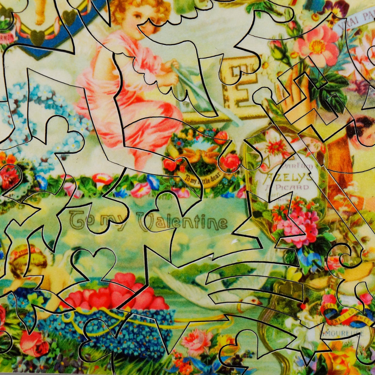 Victorian Romance (45 Piece Mini Wooden Jigsaw Puzzle) - Nautilus Puzzles - Wooden Jigsaw Puzzles For Adults