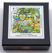 Victorian Romance (45 Piece Mini Wooden Jigsaw Puzzle) - Nautilus Puzzles - Wooden Jigsaw Puzzles For Adults