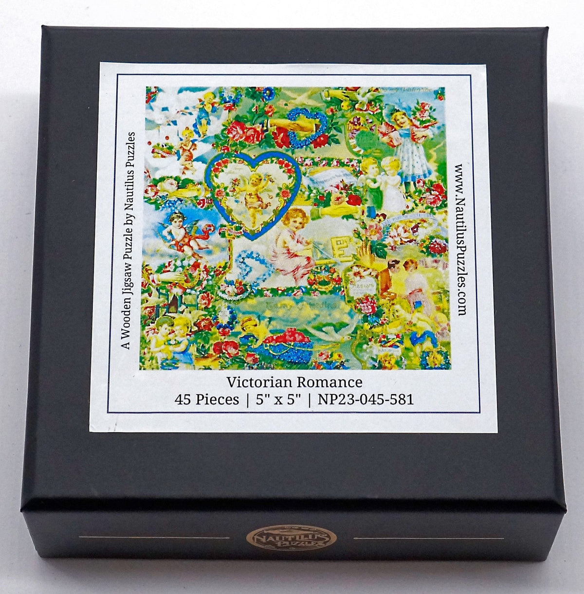 Victorian Romance (45 Piece Mini Wooden Jigsaw Puzzle) - Nautilus Puzzles - Wooden Jigsaw Puzzles For Adults