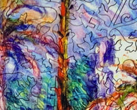 Villas at Bordighera by Claude Monet (464 Piece Wooden Jigsaw Puzzle) - Nautilus Puzzles - Wooden Jigsaw Puzzles For Adults