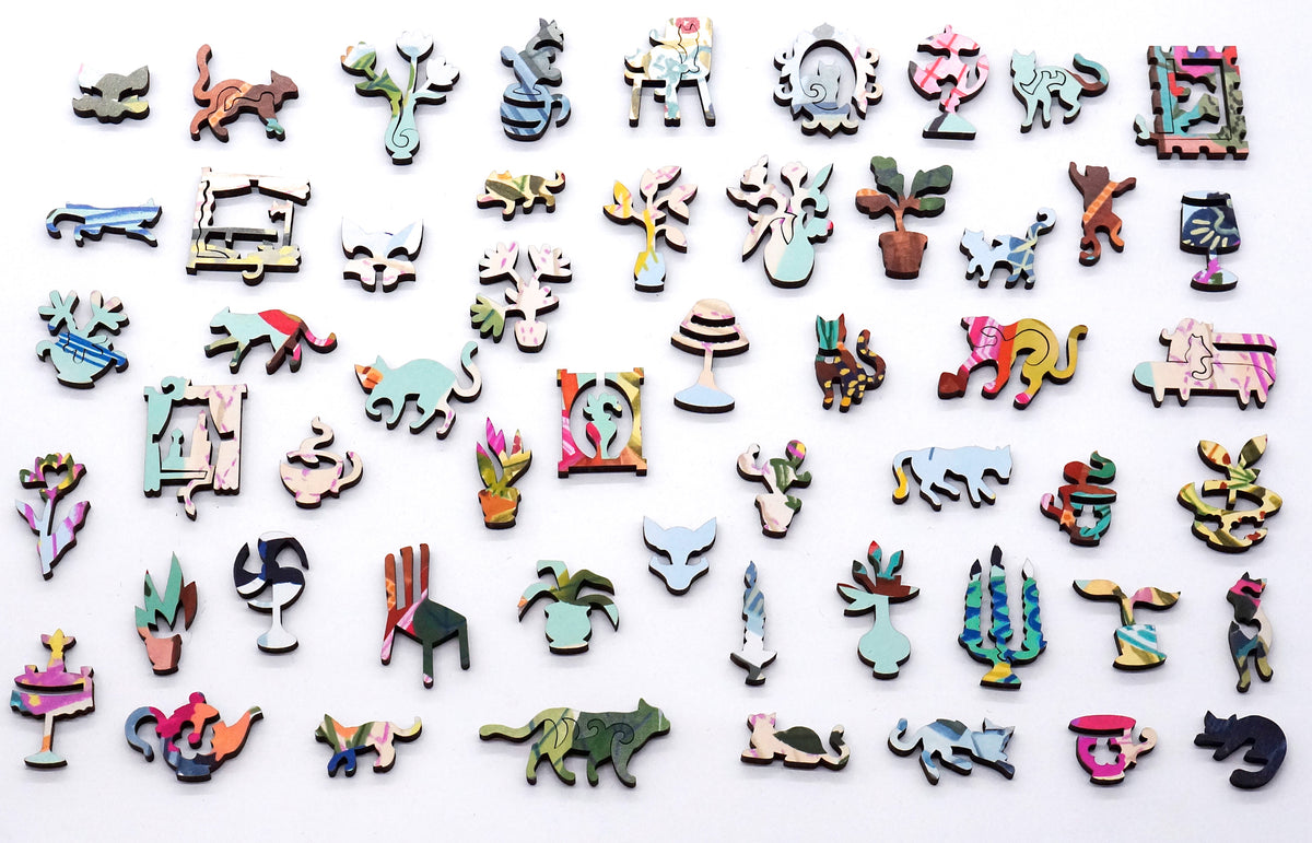 wooden jigsaw puzzle