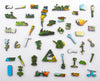 Stave wooden jigsaw puzzle