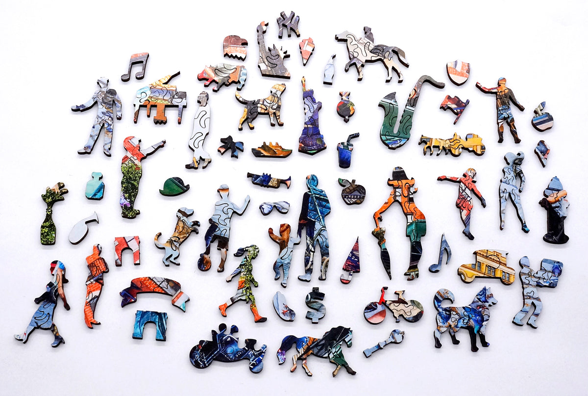  Wooden Jigsaw Puzzle 