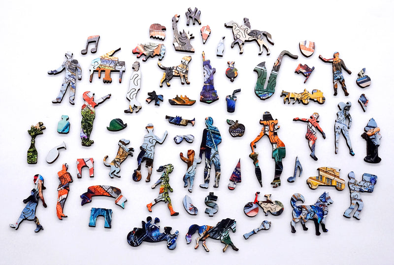  Wooden Jigsaw Puzzle 