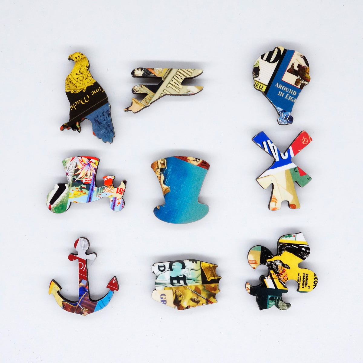  Mini Wooden Jigsaw Puzzle 