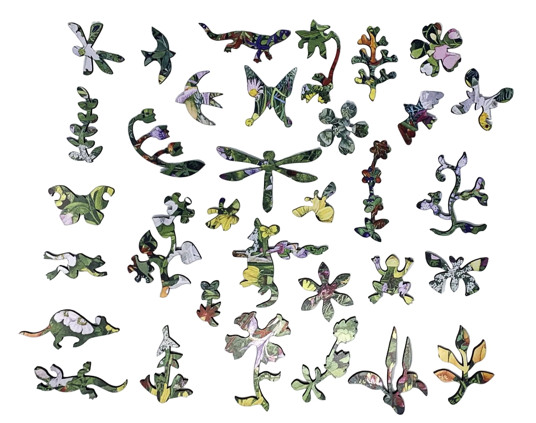 Wildflower Tapestry (506 Piece Wooden Jigsaw Puzzle) | Nautilus