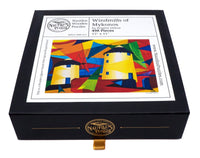Windmills of Mykonos (498 Piece Wooden Jigsaw Puzzle) - Nautilus Puzzles - Wooden Jigsaw Puzzles For Adults