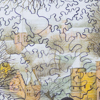 Winter by Pieter Brueghel the Younger (514 Piece Wooden Jigsaw Puzzle) - Nautilus Puzzles - Wooden Jigsaw Puzzles For Adults