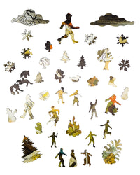 Winter by Pieter Brueghel the Younger (514 Piece Wooden Jigsaw Puzzle) - Nautilus Puzzles - Wooden Jigsaw Puzzles For Adults